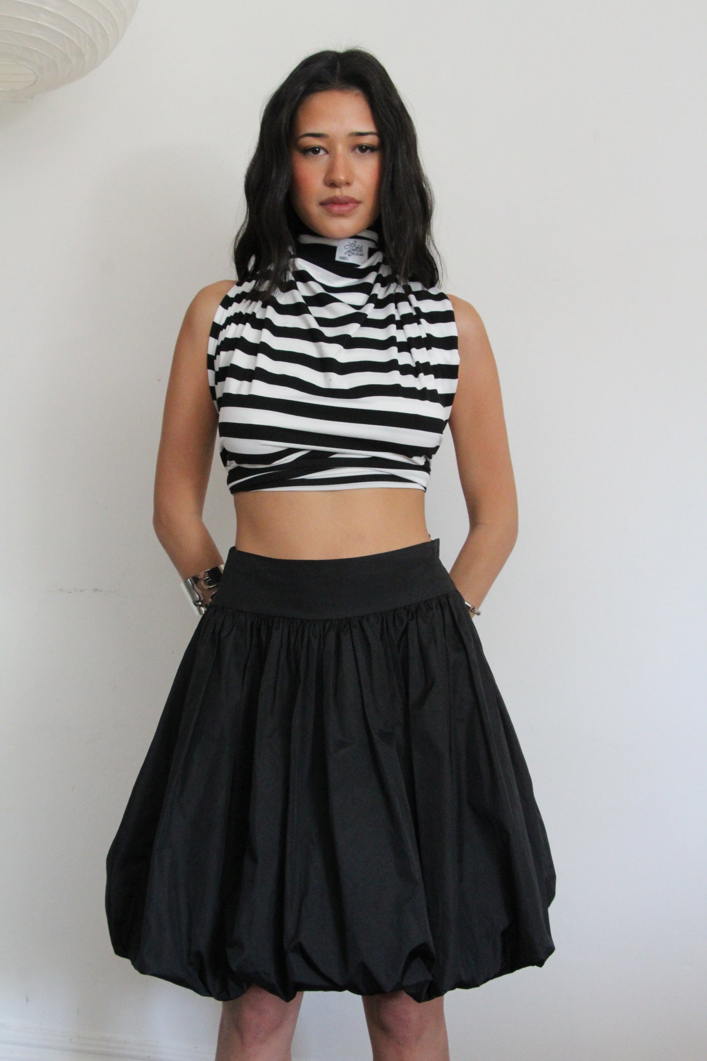 90's Bubble Midi Skirt