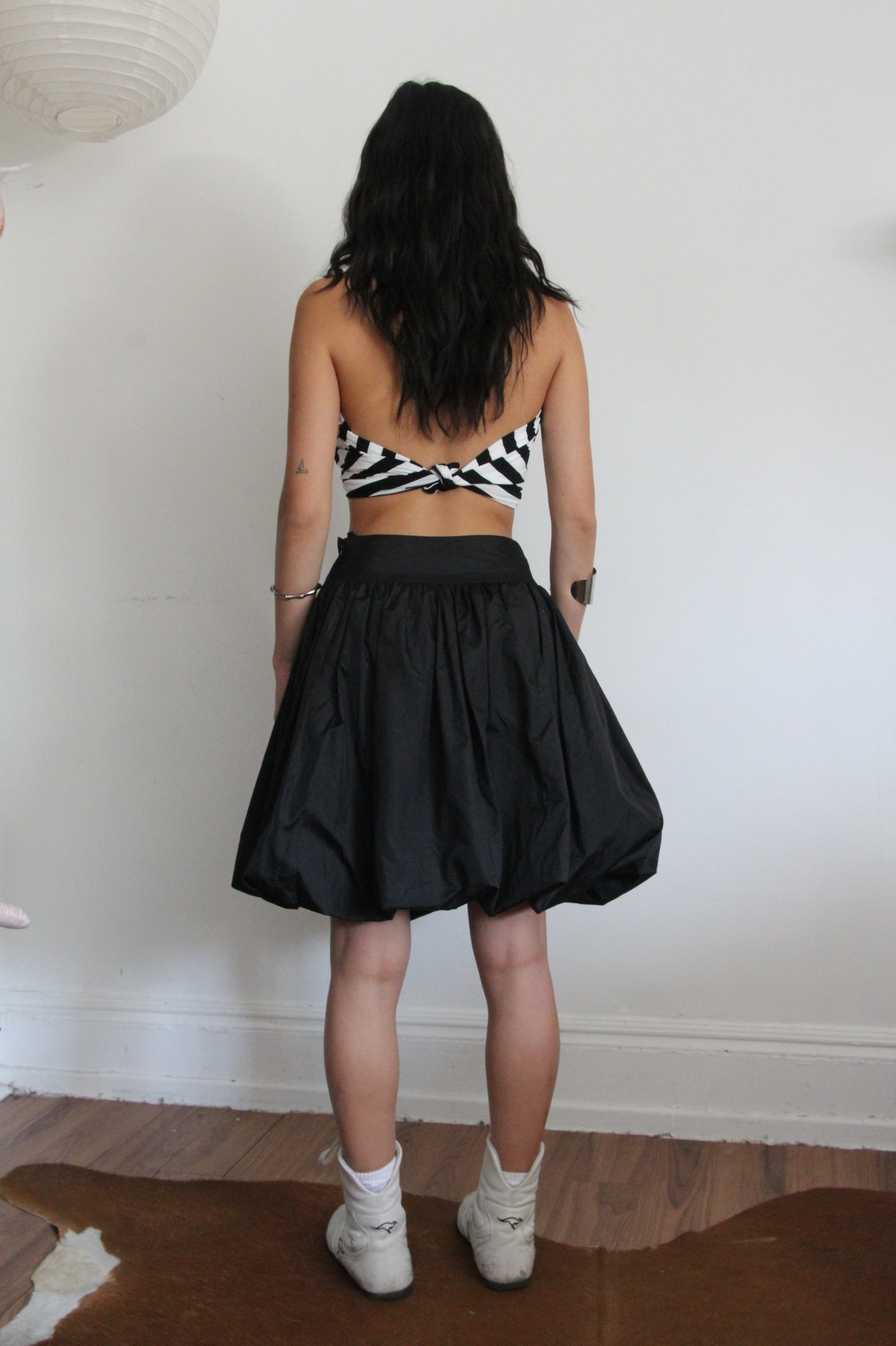 90's Bubble Midi Skirt