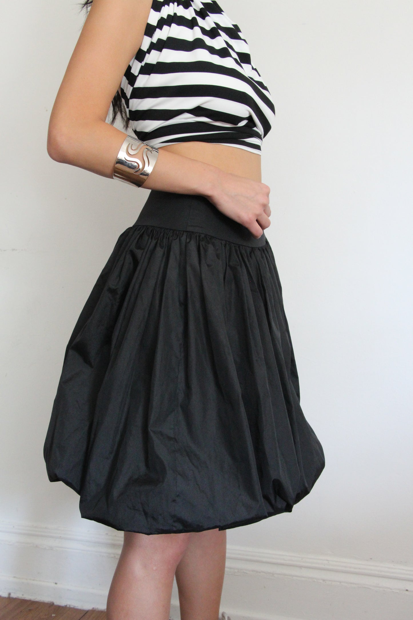90's Bubble Midi Skirt